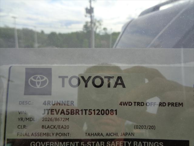 2026 Toyota 4Runner TRD Off Road Premium