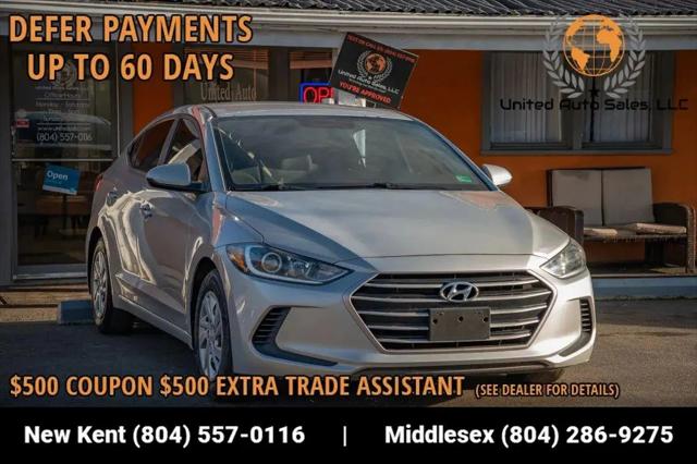 2018 Hyundai Elantra SE for sale in Saluda, VA