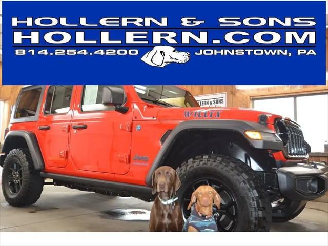 2025 Jeep Wrangler 4xe Willys 4xe for sale in Johnstown, PA
