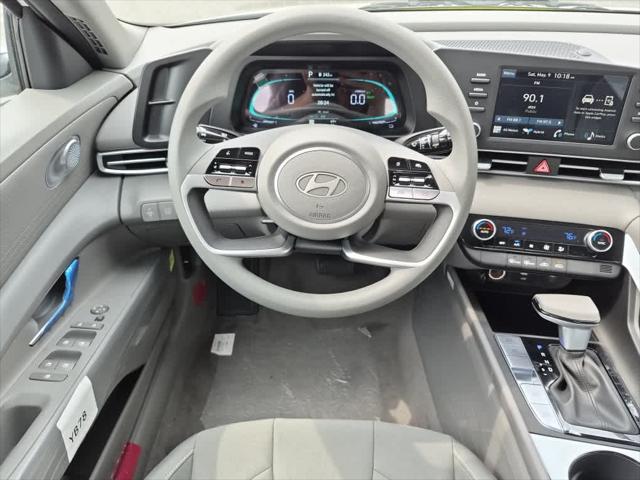2026 Hyundai Elantra Hybrid Blue