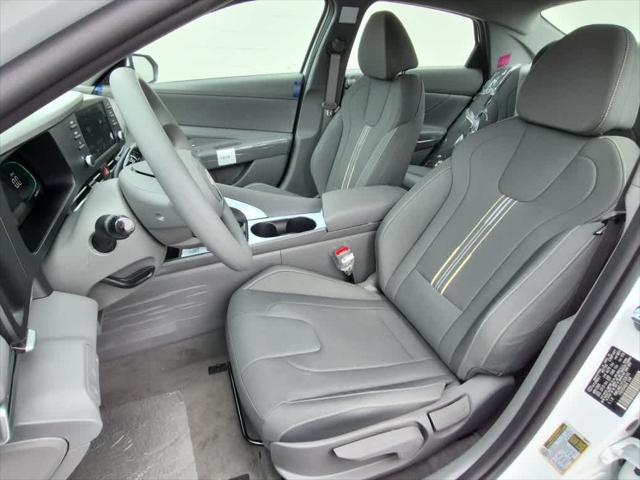 2026 Hyundai Elantra Hybrid Blue