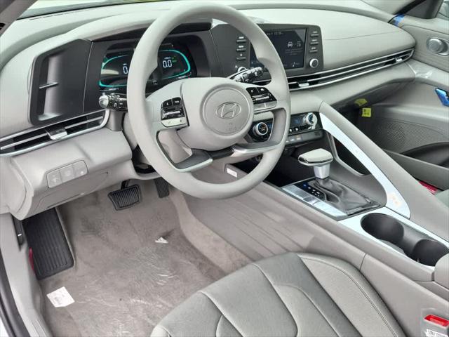 2026 Hyundai Elantra Hybrid Blue