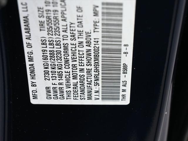 2021 Honda Odyssey Elite