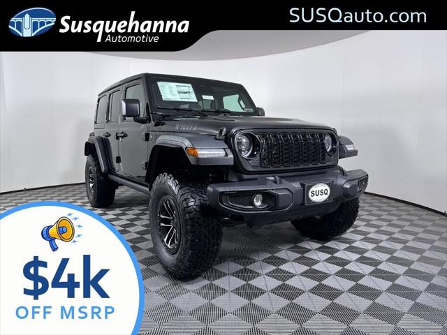 2026 Jeep Wrangler WRANGLER 4-DOOR WILLYS 2026 Jeep Wrangler WRANGLER 4-DOOR WILLYS