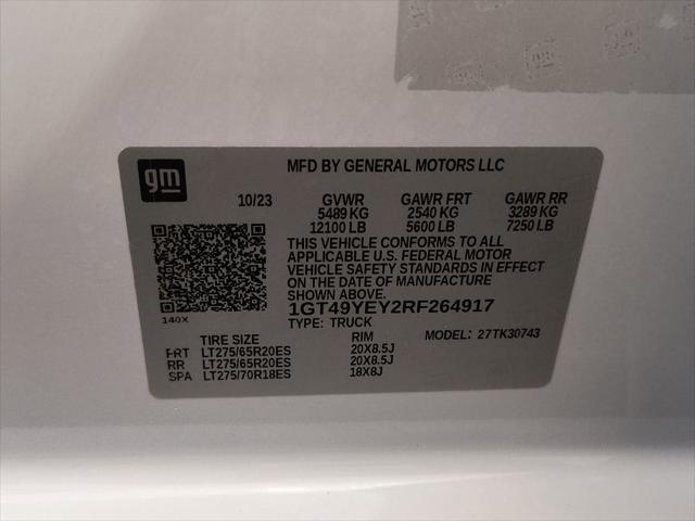 2024 GMC Sierra 3500HD 4WD Crew Cab Standard Bed Denali Ultimate