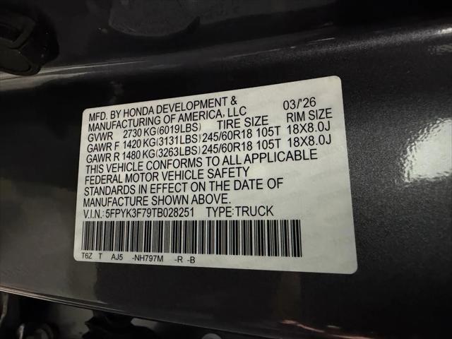 2026 Honda Ridgeline TrailSport+