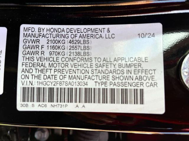 2025 Honda Accord Sedan Touring