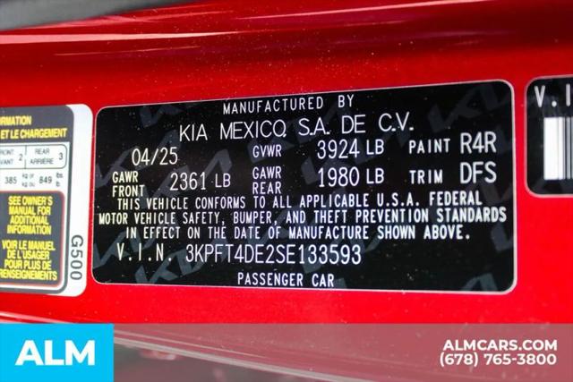 2025 Kia K4 LXS