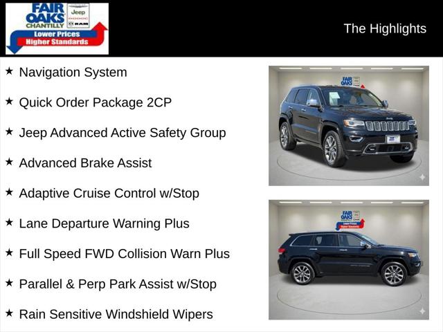 2018 Jeep Grand Cherokee Overland 4x4