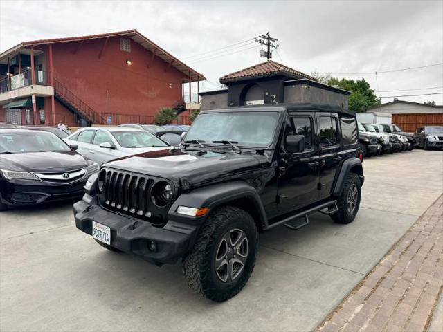 2018 Jeep Wrangler Unlimited Sport S 4x4 for sale in Perris, CA