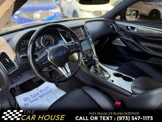 2018 INFINITI Q60 3.0t LUXE