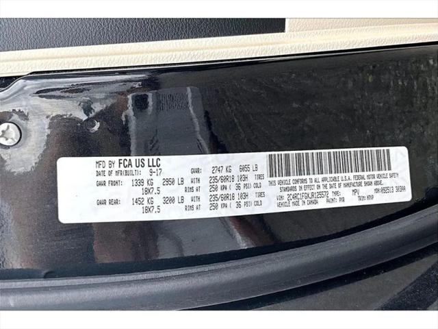 2018 Chrysler Pacifica Touring Plus