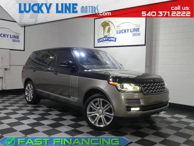 2015 Land Rover Range Rover 5.0L V8 Supercharged Autobiography Black for sale in Fredericksburg, VA