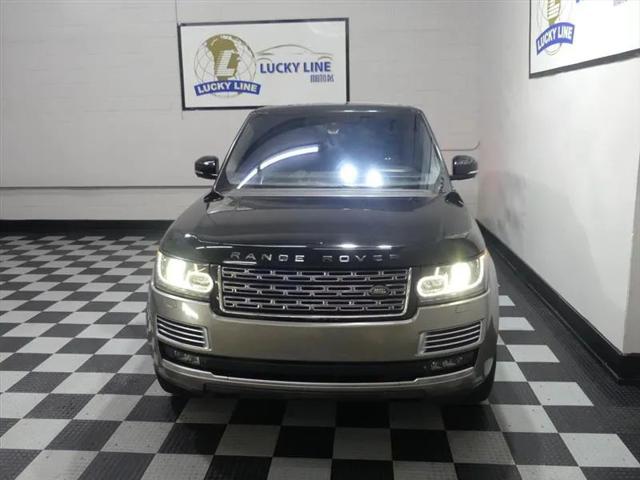 2015 Land Rover Range Rover 5.0L V8 Supercharged Autobiography Black
