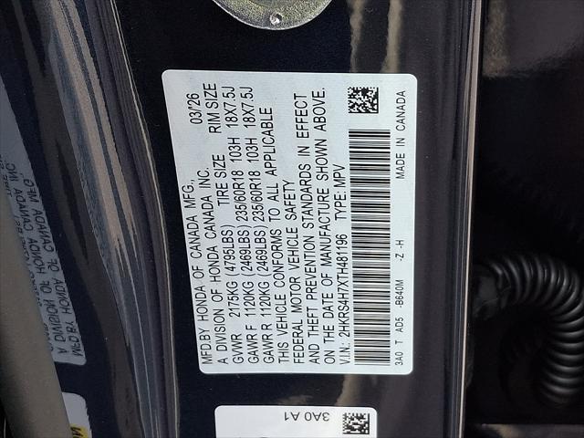 2026 Honda CR-V EX-L AWD