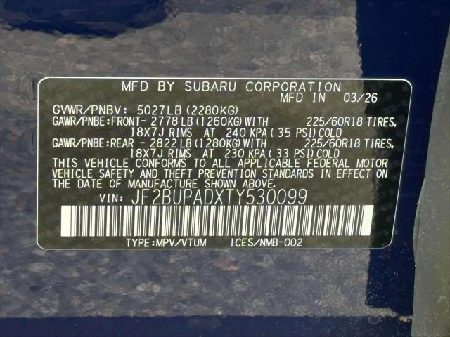 2026 Subaru Outback Premium