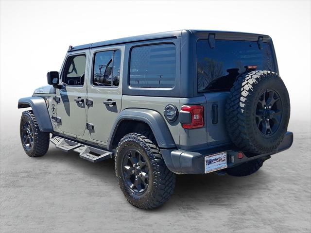 2021 Jeep Wrangler Unlimited Willys 4x4 2021 Jeep Wrangler Unlimited Willys 4x4
