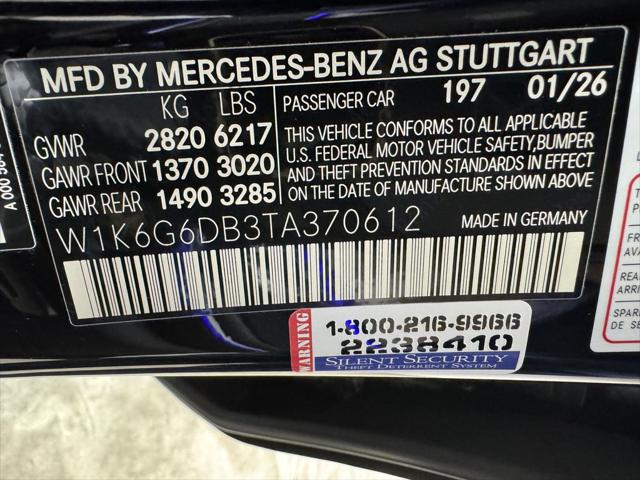 2026 Mercedes-Benz 500 4MATIC