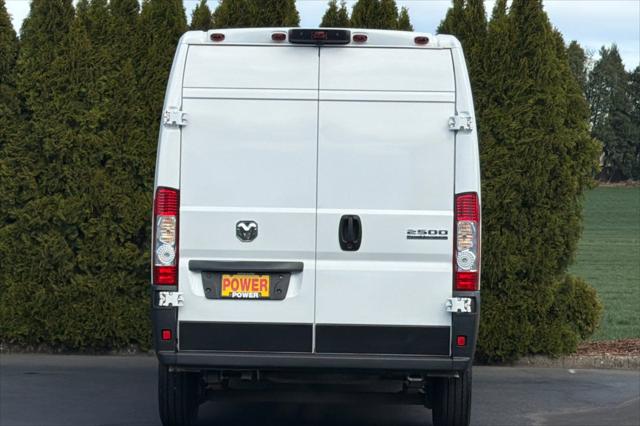 2025 Ram ProMaster 2500 Cargo Van Tradesman High Roof 159 WB w/Pass Seat