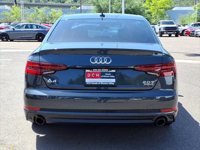 2018 Audi A4 2.0T Premium