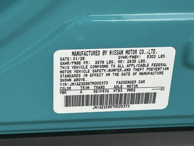 2026 Nissan LEAF PLATINUM+