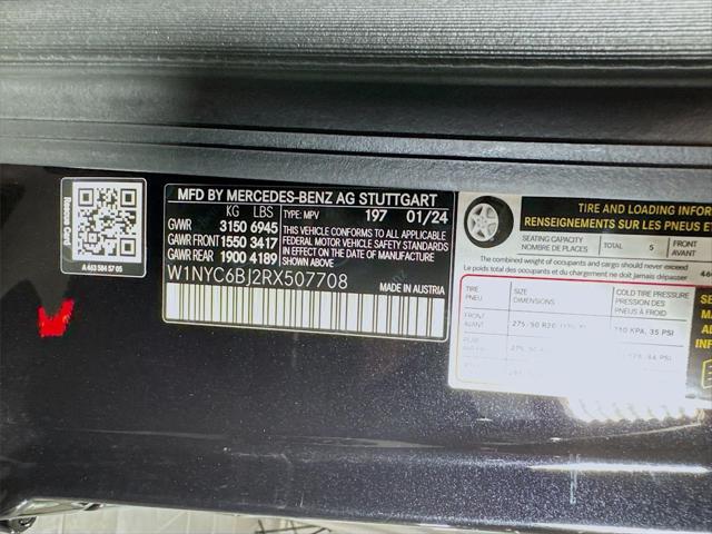 2024 Mercedes-Benz G 550 4MATIC