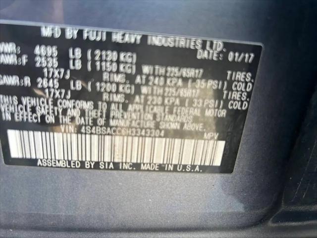 2017 Subaru Outback 2.5i Premium