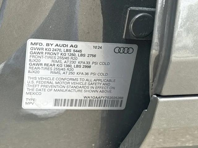 2025 Audi Q5 Premium 45 TFSI S line quattro