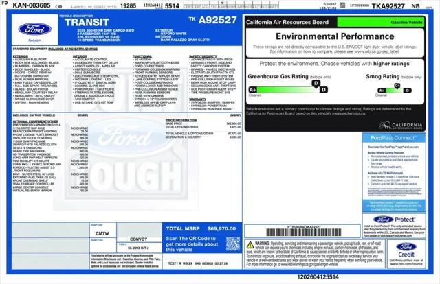 2026 Ford Transit Cargo Van T-350 HD