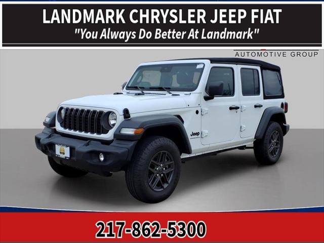 2024 Jeep Wrangler 4-Door Sport S 4x4 for sale in Springfield, IL