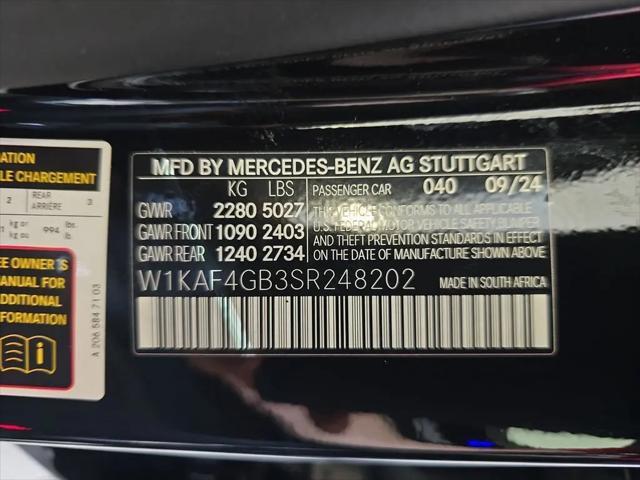 2025 Mercedes-Benz C-CLASS C 300 C 300