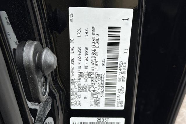 2026 Toyota Tundra Platinum Hybrid CrewMax 5.5' Bed