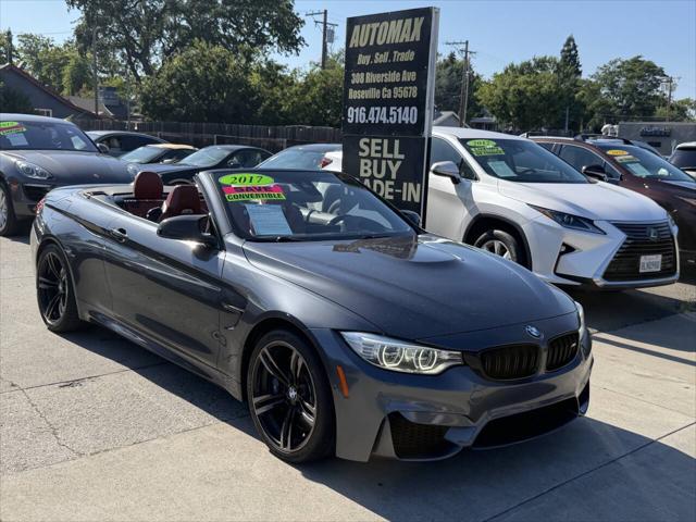 2017 BMW M4 Base 2dr Convertible