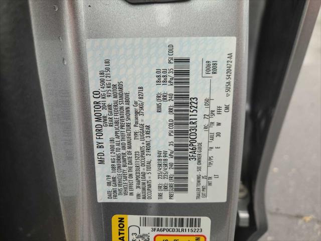 2020 Ford Fusion SEL