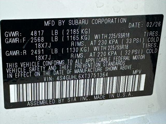 2026 Subaru Crosstrek Limited