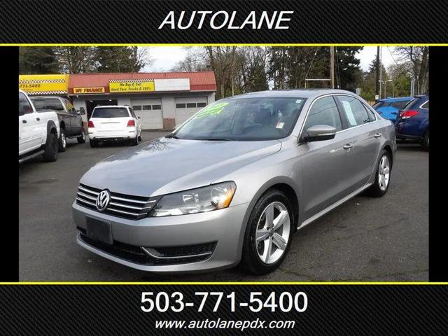 2013 Volkswagen Passat 2.5L SE for sale in Portland, OR