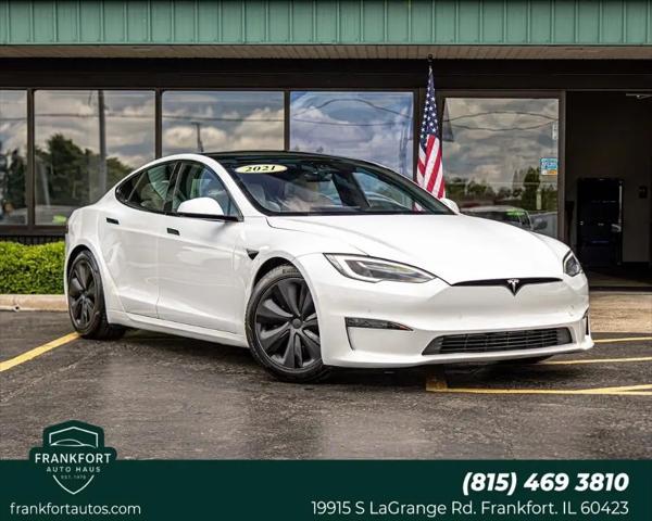 2021 Tesla Model S Plaid Tri Motor All-Wheel Drive for sale near Frankfort, IL