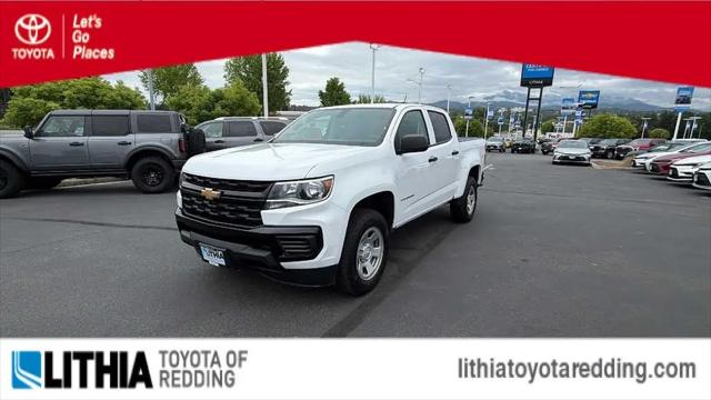 2022 Chevrolet Colorado 2WD Crew Cab Short Box WT for sale in Redding, CA