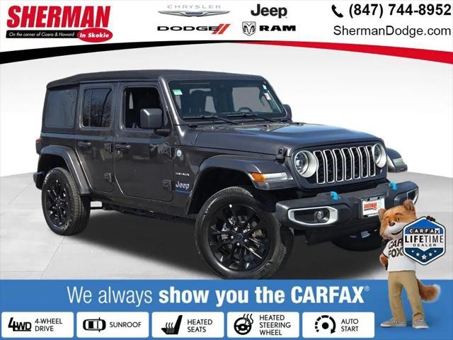 2024 Jeep Wrangler 4xe Sahara 4xe for sale in Skokie, IL