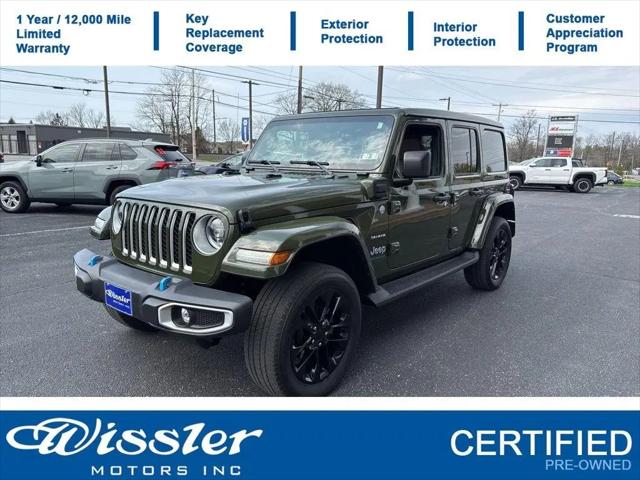 2023 Jeep Wrangler 4xe Sahara 4x4 for sale in Mount Joy, PA