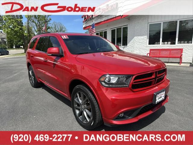 2018 Dodge Durango GT AWD for sale in Green bay, WI