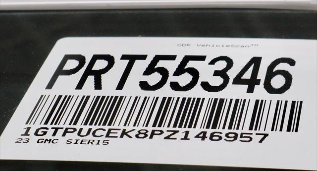 2023 GMC Sierra 1500 4WD Crew Cab Short Box Elevation with 3SB