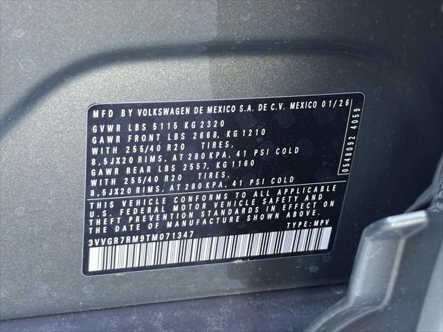 2026 Volkswagen Tiguan SE R-Line Black