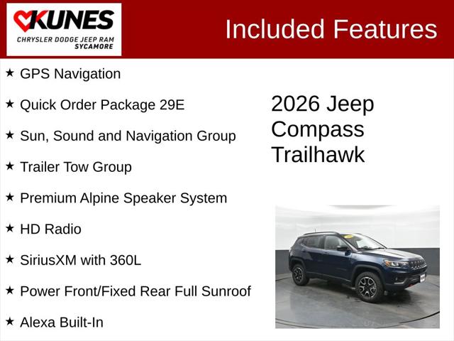 2026 Jeep Compass COMPASS TRAILHAWK 4X4