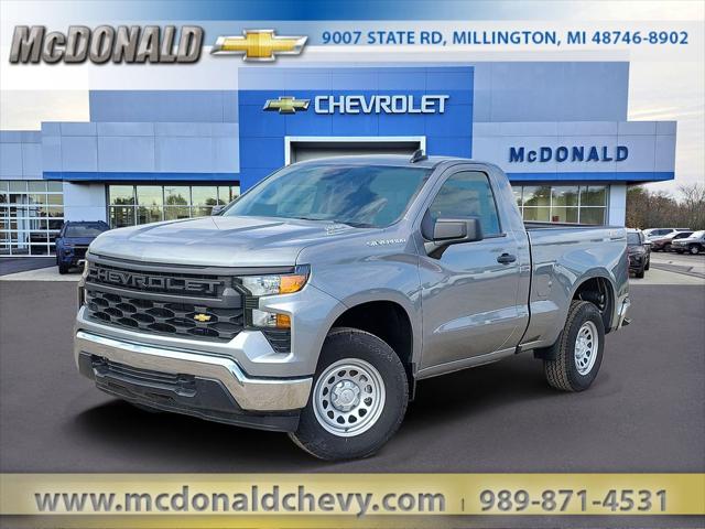 2026 Chevrolet Silverado 1500 4WD Regular Cab Standard Bed WT for sale in Millington, MI