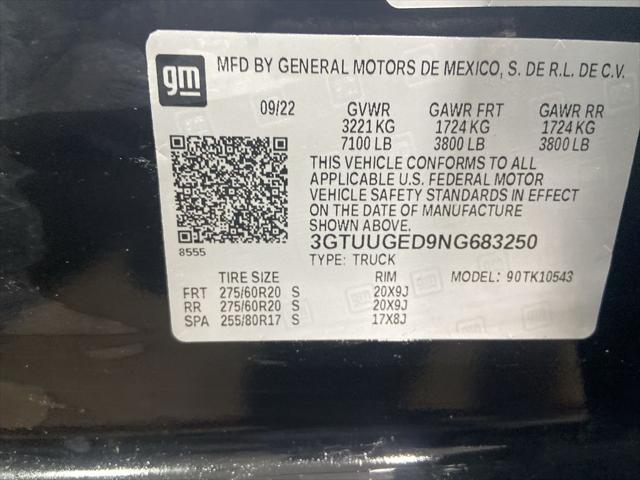 2022 GMC Sierra 1500 4WD Crew Cab Short Box Denali