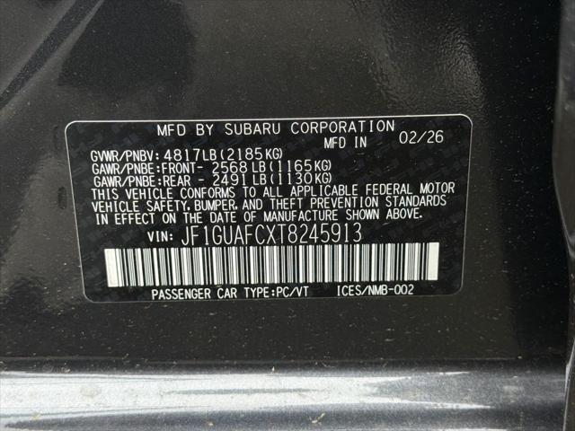 2026 Subaru Impreza Sport