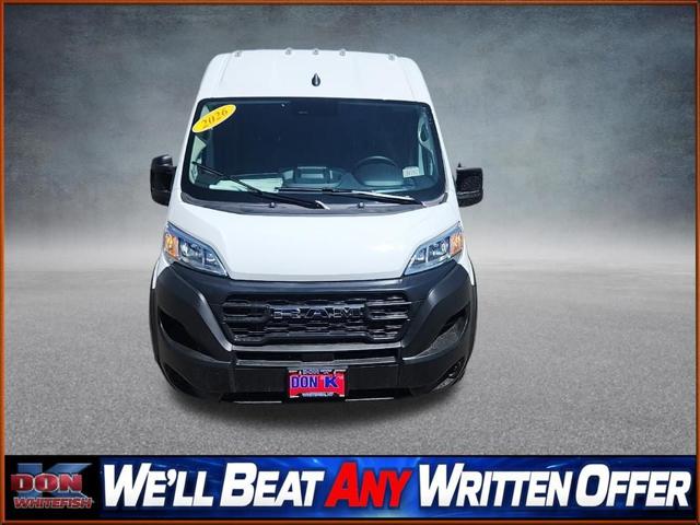 2026 RAM ProMaster 2500 RAM PROMASTER 2500 TRADESMAN CARGO VAN HIGH ROOF 159 WB
