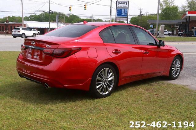2022 INFINITI Q50 LUXE AWD