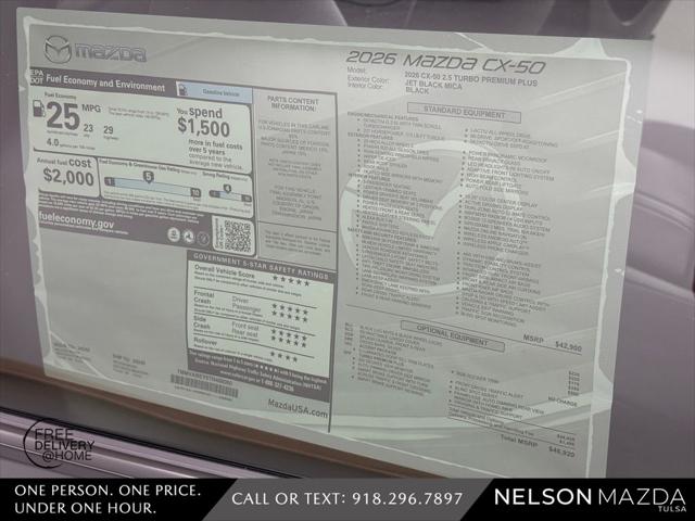 2026 Mazda CX-50 2.5 Turbo Premium Plus